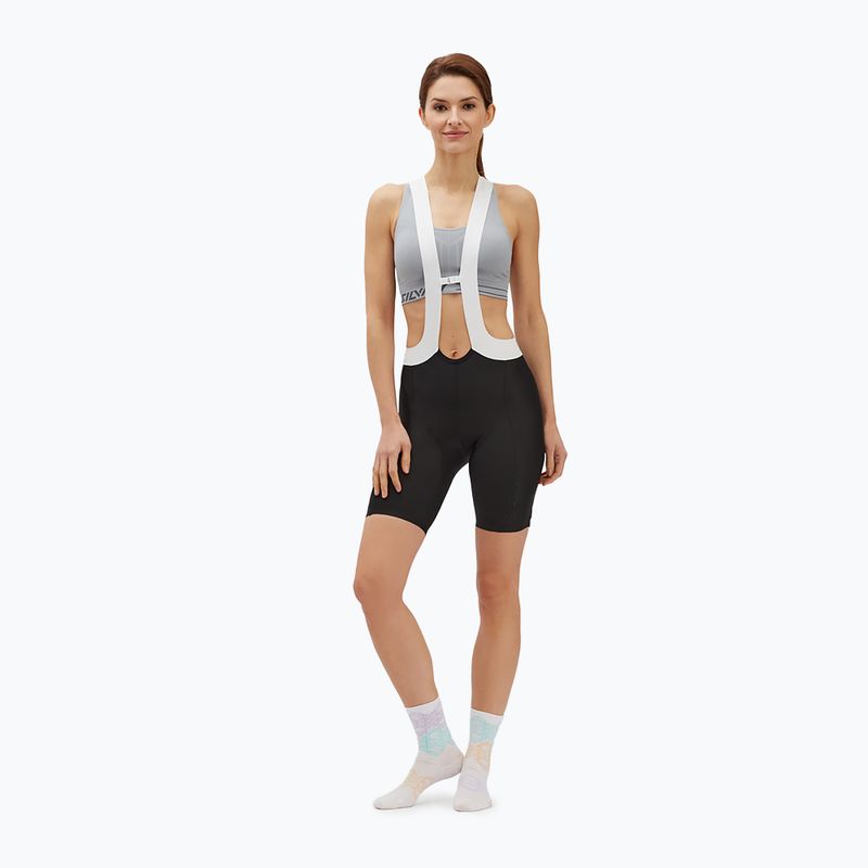 SILVINI dámske cyklistické šortky Santerno bibshort black 3122-WP2021/0801/XS