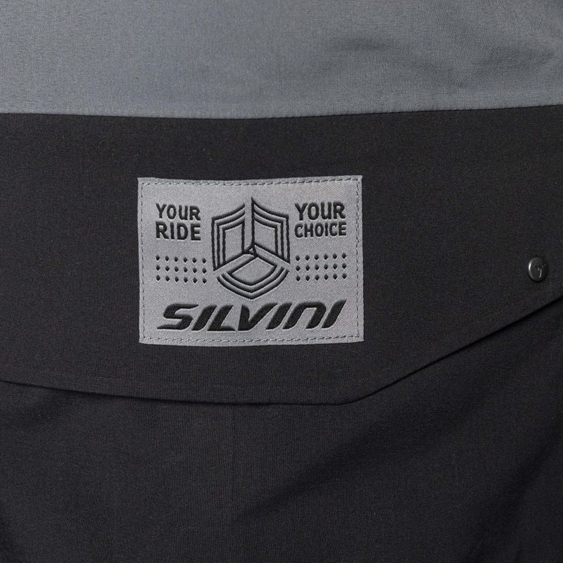Pánska cyklistická bunda SILVINI Montesolo čierno-šedá 3123-MJ2221/12122 8