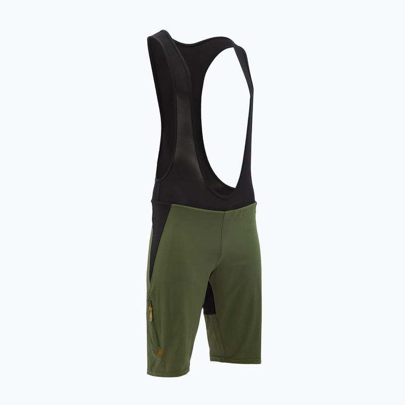 Cyklistické šortky pánske    SILVINI Barrea olive/black 3