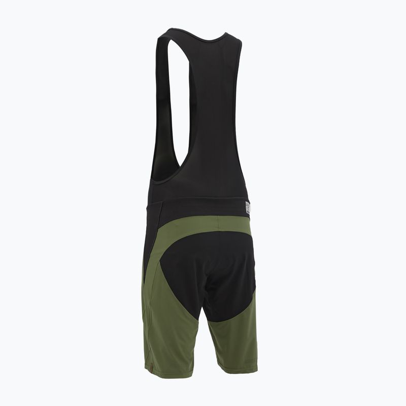 Cyklistické šortky pánske    SILVINI Barrea olive/black 4