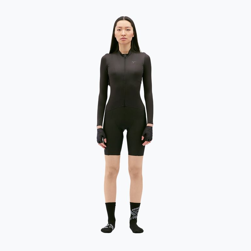 Dámsky cyklistický dres SILVINI Valfura čierny 3123-WD224/881