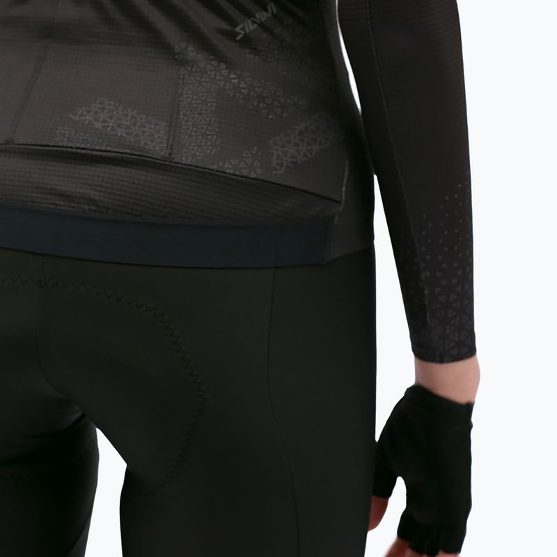 Dámsky cyklistický dres SILVINI Valfura čierny 3123-WD224/881 4