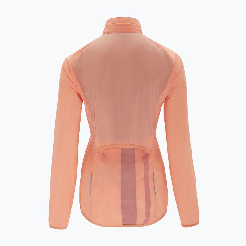 Dámska cyklistická bunda SILVINI Gela coral/blush 6