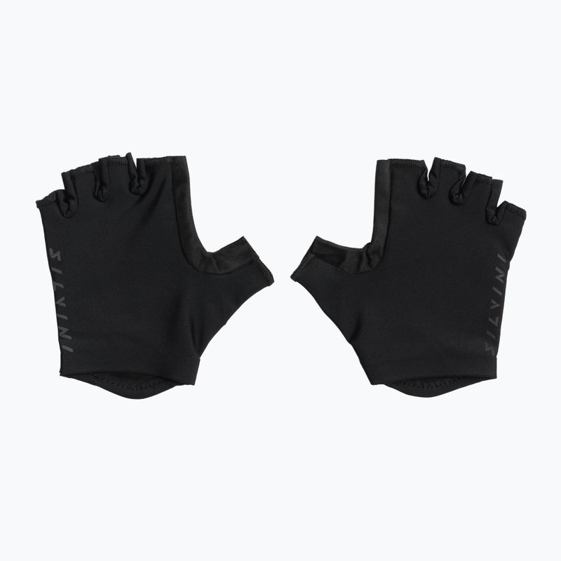 Pánske cyklistické rukavice SILVINI Sarca black 2