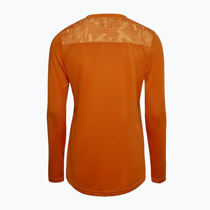 Dámsky cyklistický longsleeve SILVINI Ella orange 2