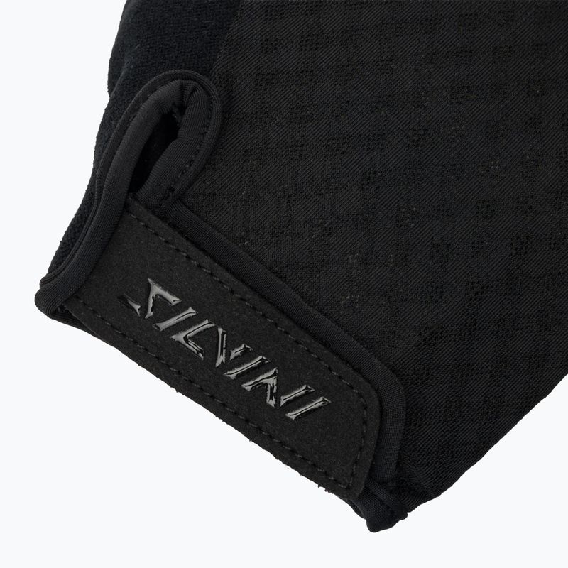 Pánske cyklistické rukavice SILVINI Gaiono black 4