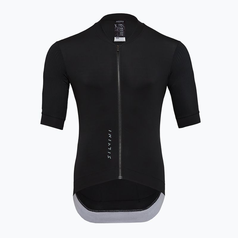 Pánsky cyklistický dres Silvini Trafoi black