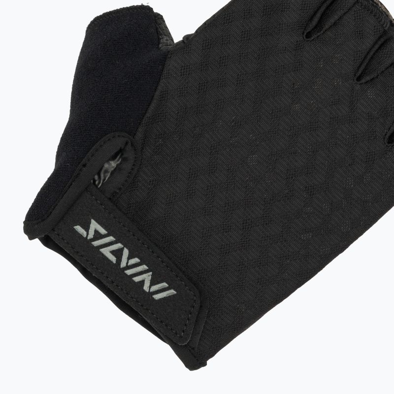 Dámske cyklistické rukavice SILVINI Gaiona black 4