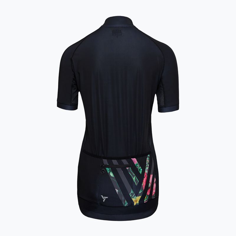 Dámsky cyklistický dres SILVINI Calnia black/charcoal 2