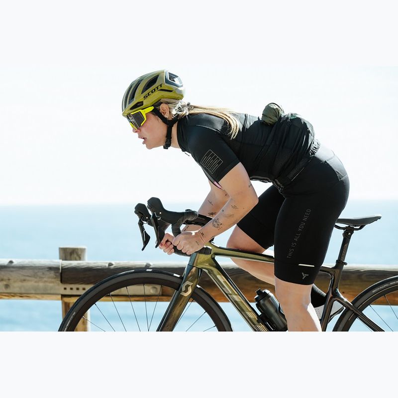 Dámsky cyklistický dres SILVINI Calnia black/charcoal 3