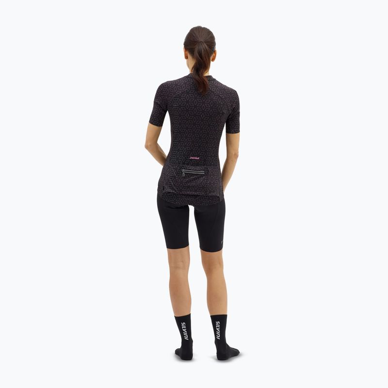 SILVINI Catirina dámsky cyklistický dres black/blush 4
