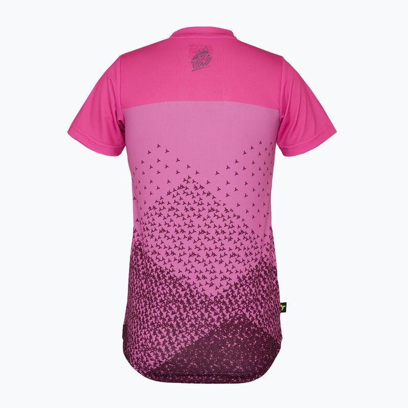 SILVINI detský cyklistický dres Denni plum/pink 6