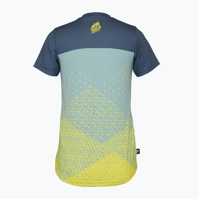SILVINI detský cyklistický dres Denni neon/modrý 5