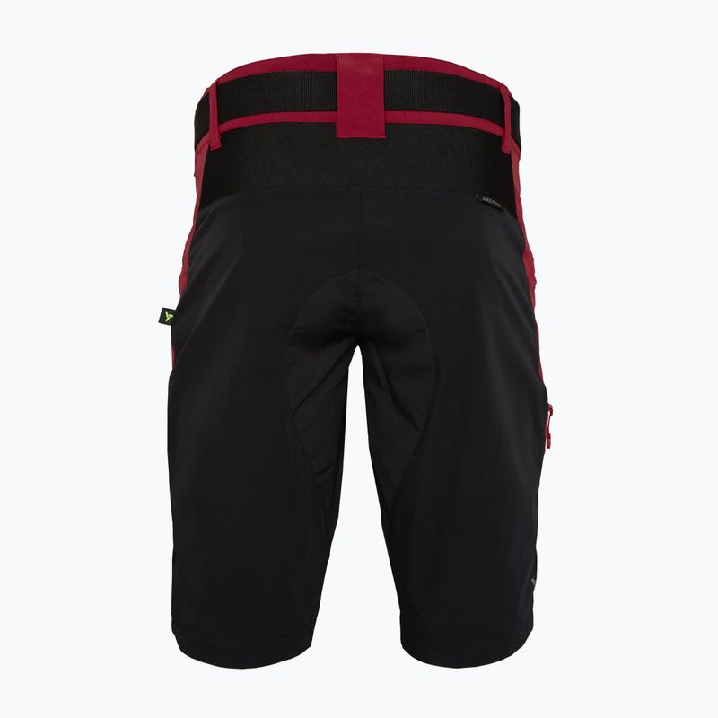 Pánske cyklistické šortky SILVINI Rango Pro merlot/black 2