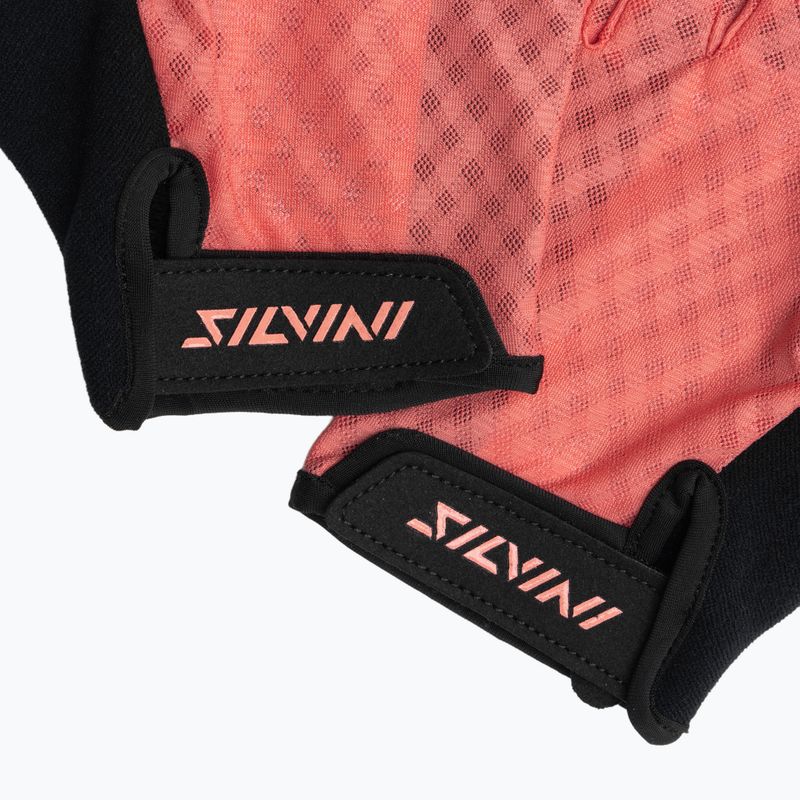 Dámske cyklistické rukavice SILVINI Gaiona coral 4
