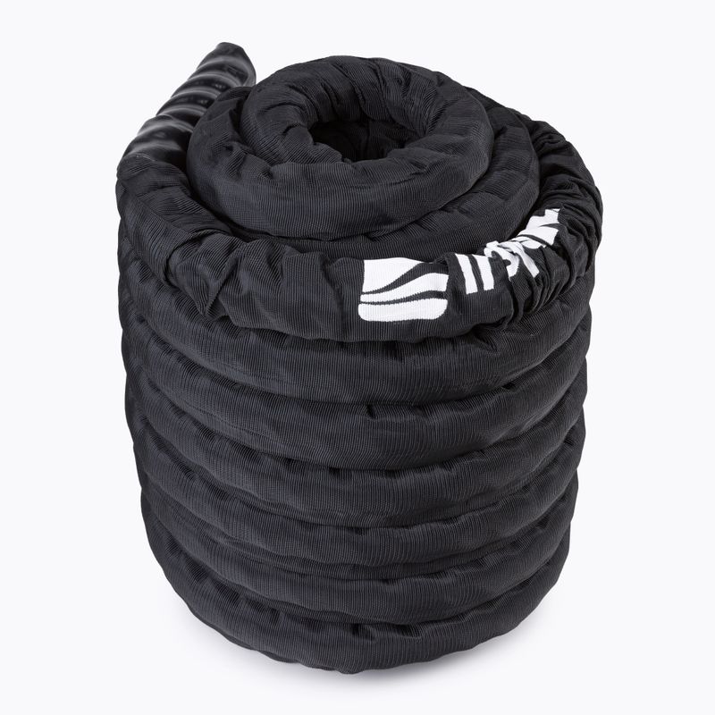 Tréningové lano InSPORTline WaveRope čierne 12264 2