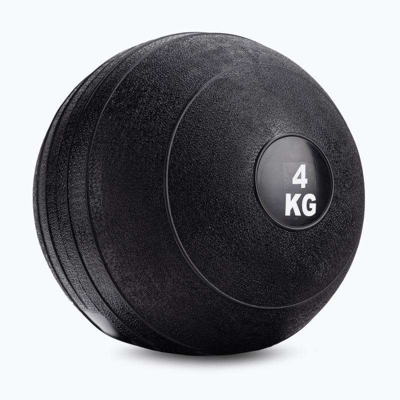 Medicínska lopta InSPORTline čierna 13477 4