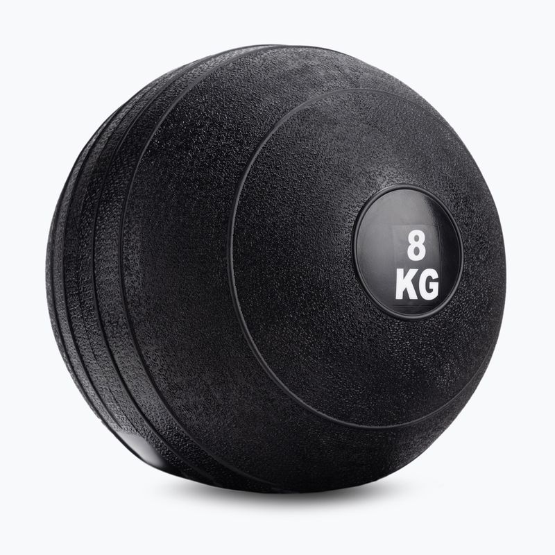 Medicínska lopta InSPORTline čierna 13477 12