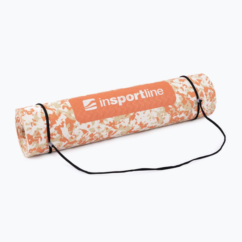 InSPORTline Camu oranžová fitness podložka 17995-1 4