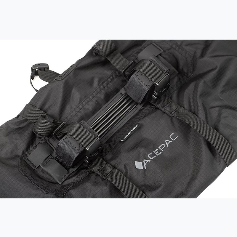 Acepac Bar Roll MKIII taška na riadidlá 16 l čierna 7
