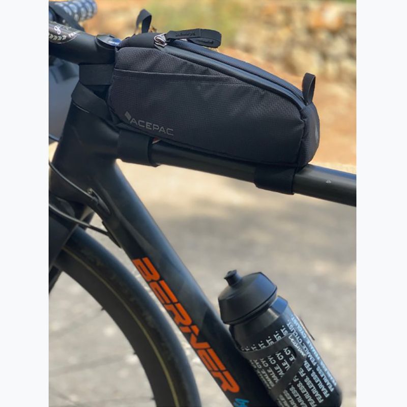 Taška na rám bicykla Acepac Fuel Bag M MKIII 0,8 l čierna 7