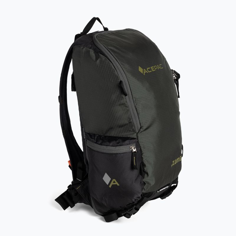 Acepac Zam EXP 15 l batoh na bicykel sivý 207621 2