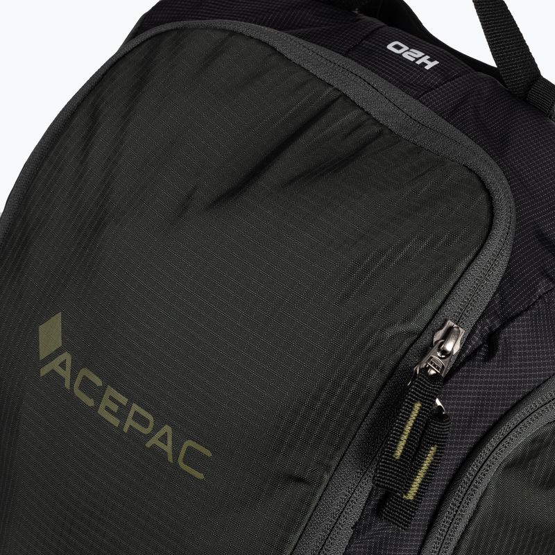 Acepac Zam EXP 15 l batoh na bicykel sivý 207621 4