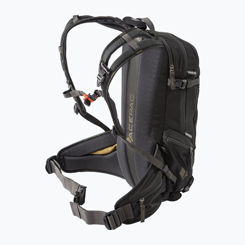 Batoh na bicykel Acepac Flite 10 MKIII 10 l sivý 2