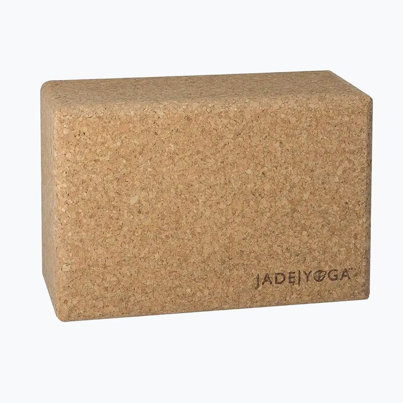 Kocka na jógu JadeYoga Cork Block Large cork 3