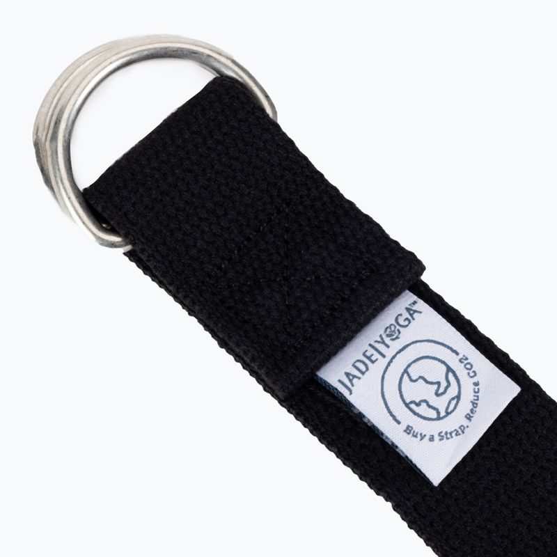 YadeYoga Strap 8' čierna YSB8 2