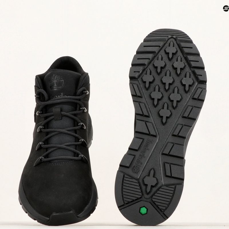 Pánske trekové topánky Timberland Euro Sprint Trekker blackout nubuk 20