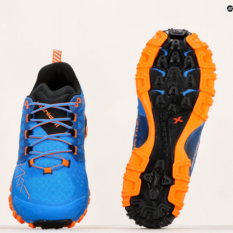 La Sportiva Bushido II GTX electric blue/tiger pánska bežecká obuv 19