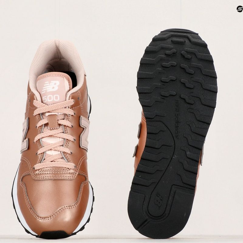 Dámske topánky New Balance GW500V2 metallic rose 13