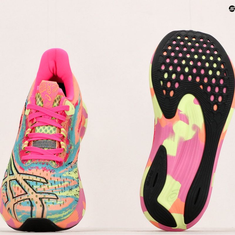 Dámska bežecká obuv ASICS Noosa Tri 15 summer dune/lime green 17