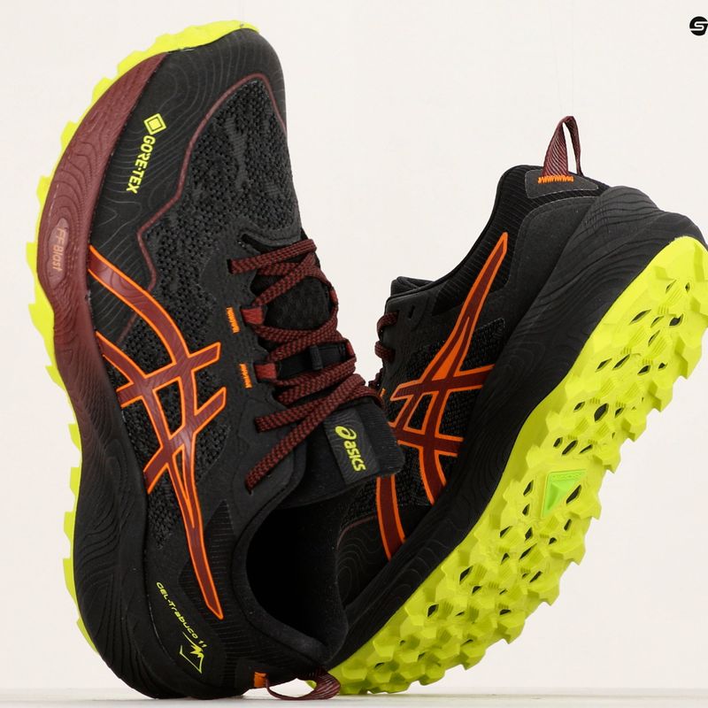 ASICS Gel-Trabuco 11 GTX pánska bežecká obuv black/antique red 12