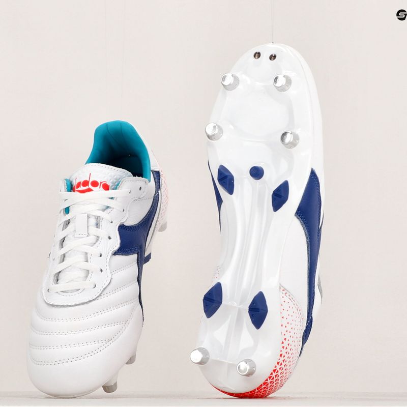 Pánske kopačky Diadora Brasil GR LT+ MPH white/navy 12