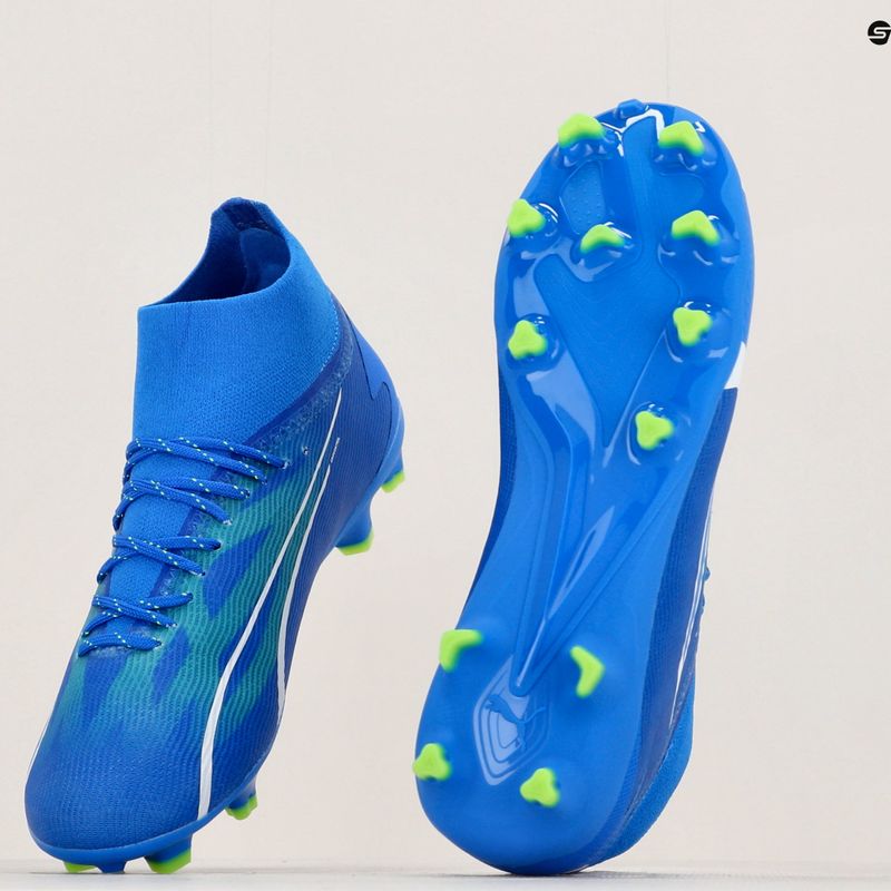 Detské kopačky PUMA Ultra Pro FG/AG Jr ultra blue/puma white/pro green 12