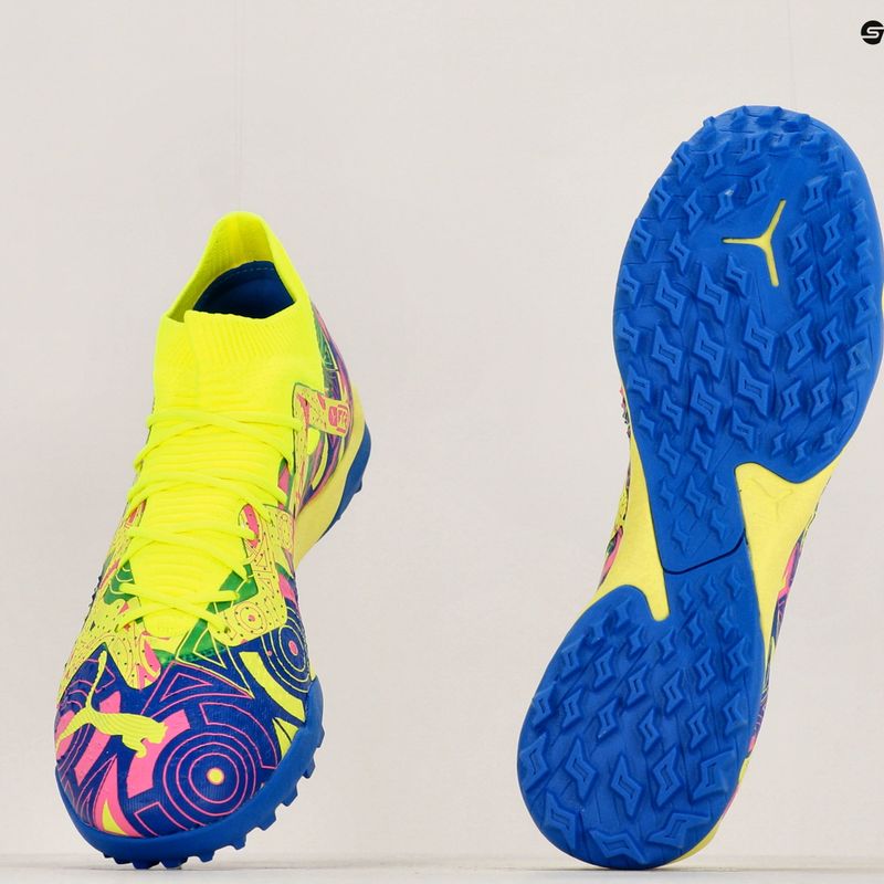 PUMA Future Match Energy TT pánske kopačky ultra blue/yellow alert/luminous pink 20