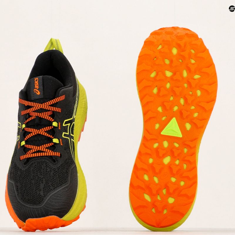 ASICS Gel-Trabuco 11 pánska bežecká obuv black/neon lime 18