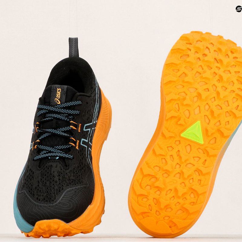 ASICS Trabuco Max 2 pánska bežecká obuv black/grey blue 17