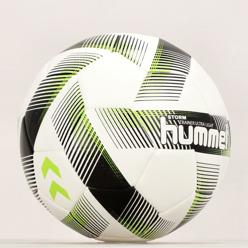 Hummel Storm Trainer Ultra Lights FB futbalový biely/čierny/zelený veľkosť 4 6