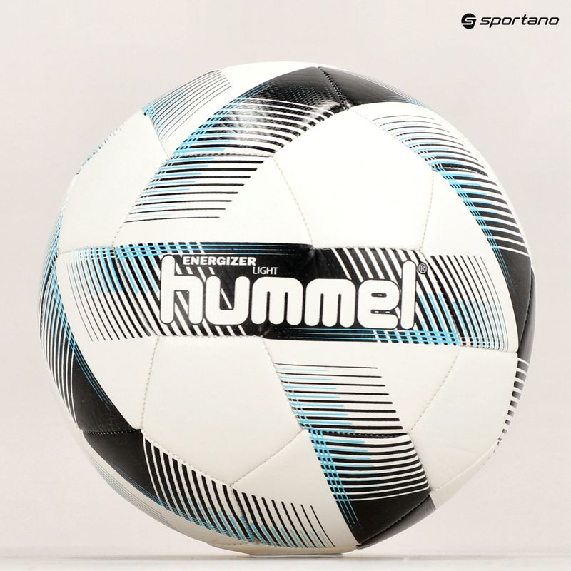 Hummel Energizer Light FB futbalová lopta biela/čierna/modrá veľkosť 5 8