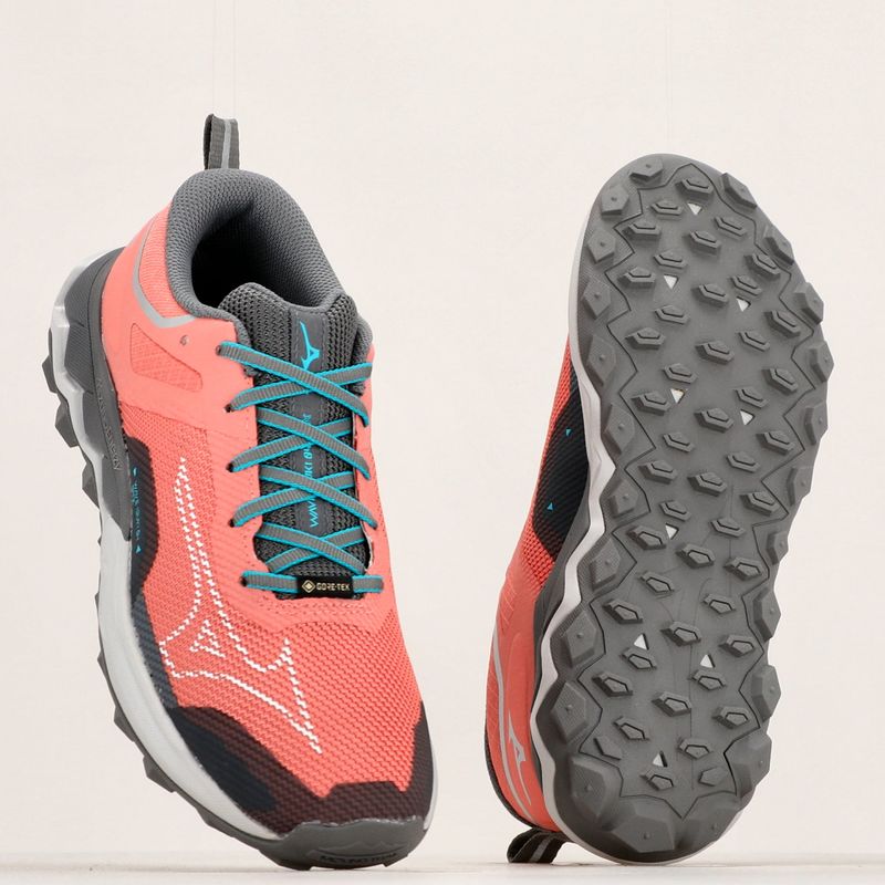 Dámska bežecká obuv Mizuno Wave Ibuki 4 GTX lantana/quiet shade/buebird 18