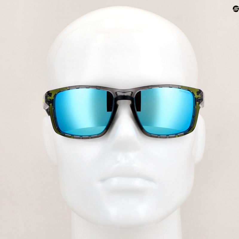 Cyklistické okuliare Julbo Shield Polar 4 Hd black/yellow fluo/capsule ocean master 11