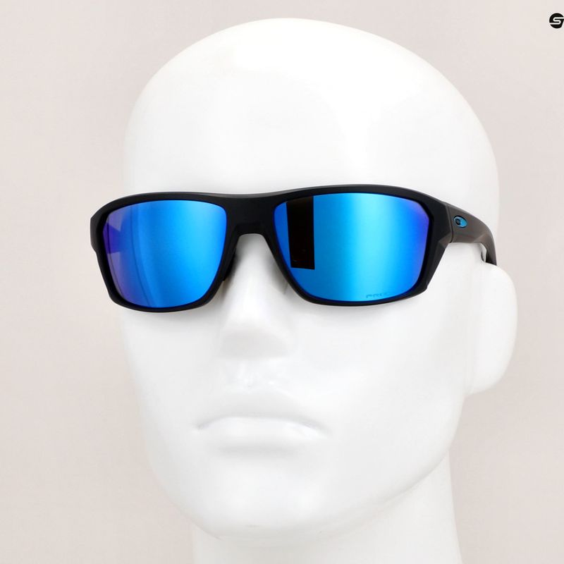 Slnečné okuliare Oakley Split Shot matte black/prizm sapphire polarized 15