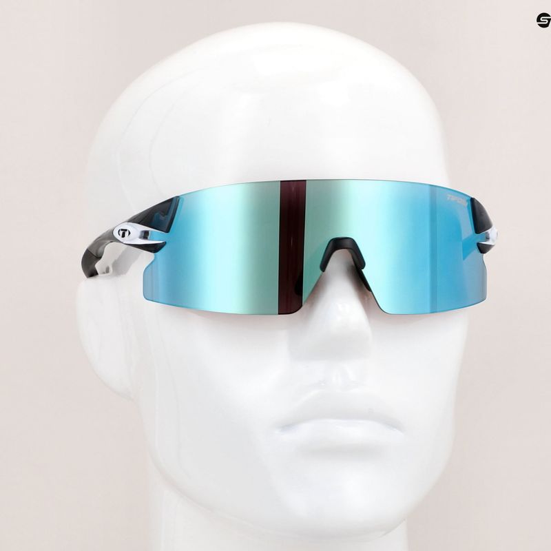 Cyklistické okuliare Tifosi Rail Xc Clarion crystal smoke/clarion blue/ac red/clear 8