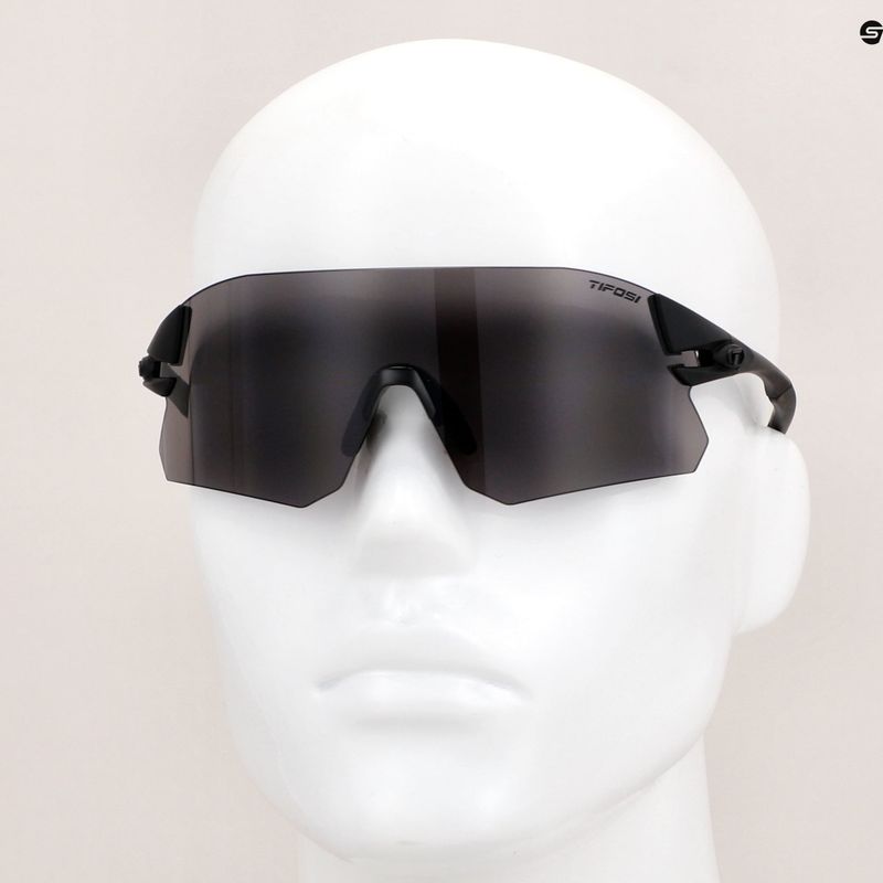 Cyklistické okuliare Tifosi Rail blackout/smoke/ac red/clear 10