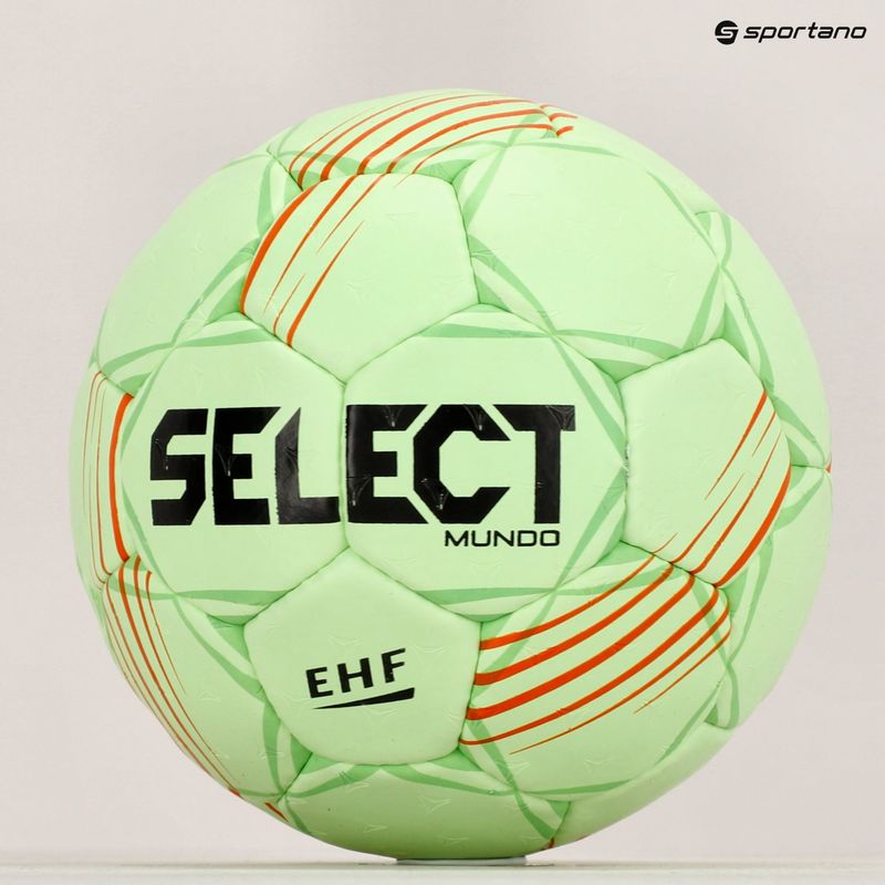 VYBRAŤ hádzanú Mundo EHF V22 zelená veľkosť 3 7