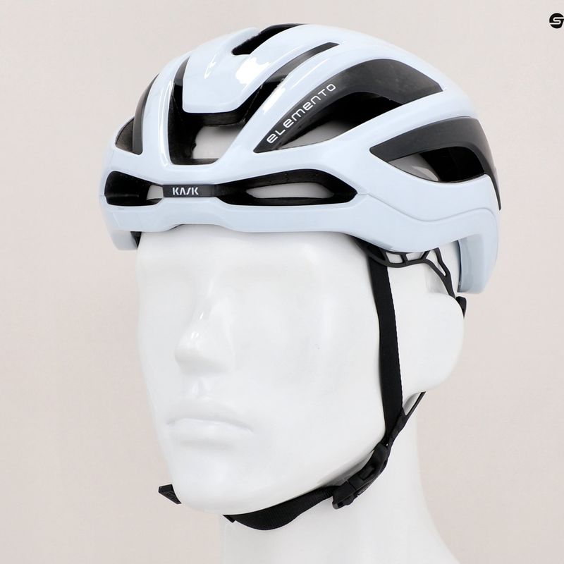 Cyklistická prilba KASK Elemento biela 19