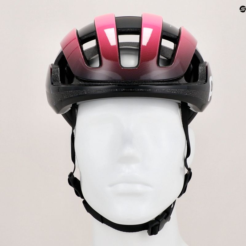 Cyklistická prilba POC Omne Lite fluorescent pink/uranium black 9